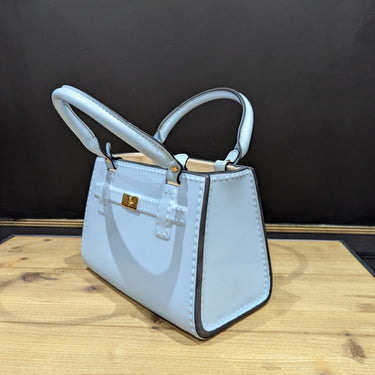 Blue Ceramic Handbag Vase