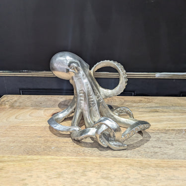 Silver Octopus Wine Bottle Holder