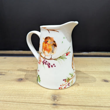 Winter Robin Jug