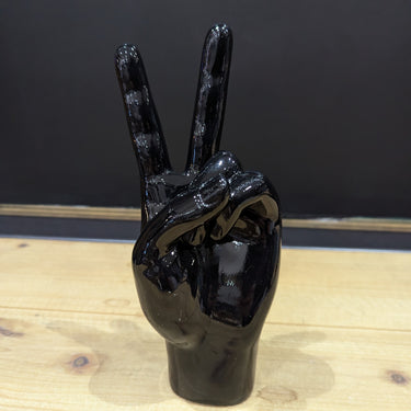 Peace Hand Black