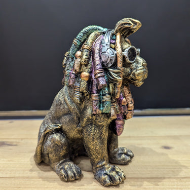 Gold Dreadlocks Lion