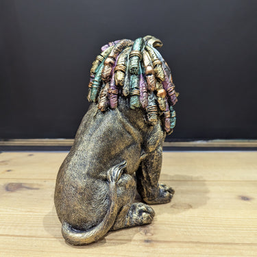 Gold Dreadlocks Lion