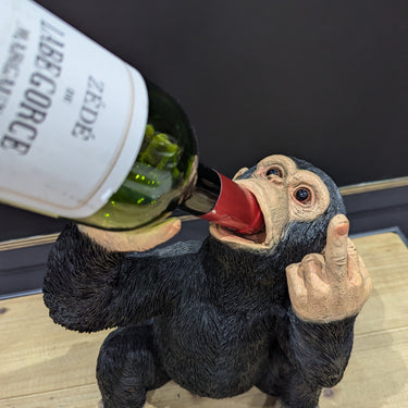 Naughty Monkey Wine Bottle Holder