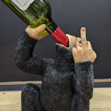 Naughty Monkey Wine Bottle Holder