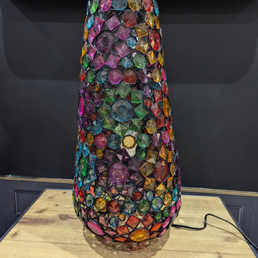 Long Iron/Synthetic Mix Table Lamp