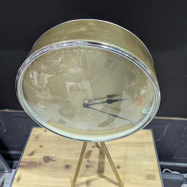 Iron Tripod Clock