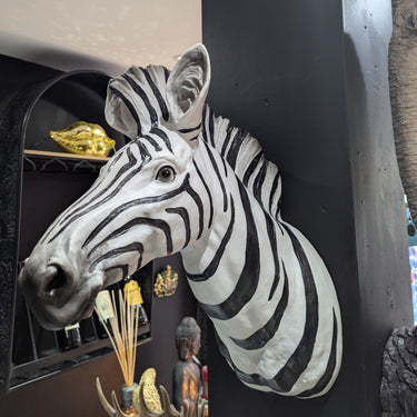 Zebra Head Wall Art