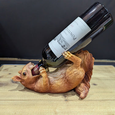 Squirrel Wine Holder - 22cm