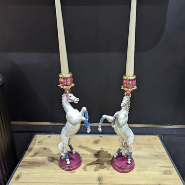 Circus Horse Candle Holder Each