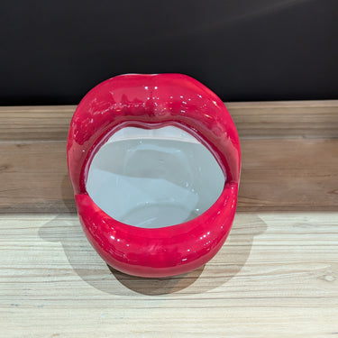 Red Lips Storage Jar