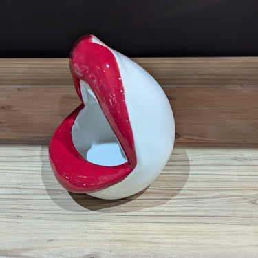 Red Lips Storage Jar