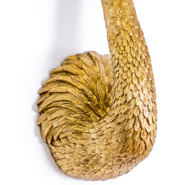 GOLD FLAMINGO WALL HEAD