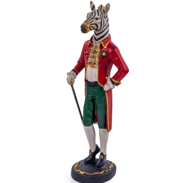 Standing Gentry Zebra Figure