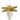 LARGE GOLD DRAGONFLY WALL FIGURE