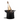Matt Black Aluminium Top Hat Ice Bucket