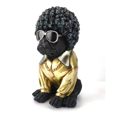 Pug Thug Dog Ornament