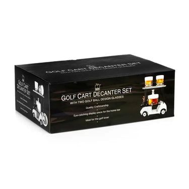 Golf Buggy Decanter Set