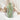 GREEN WITH WHITE FLOWER GINGER JAR