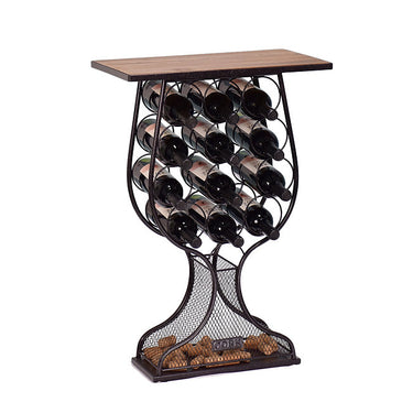 WINE BOTTLE TABLE 75CM