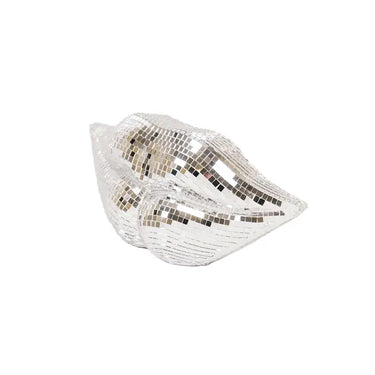 Silver Disco Lips