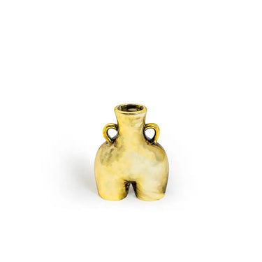 Gold Small "Love Handles" Booty Vase