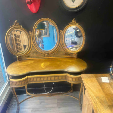 Versailles Triple Mirror Dressing Table
