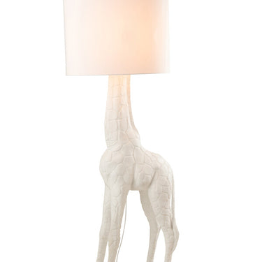 Giraffe Floor Lamp Poly White
