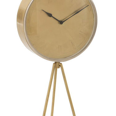 Iron Tripod Clock