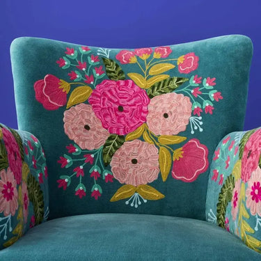 Frida Hand-Embroidered Armchair