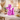 Large Electro Pink Balloon Dog