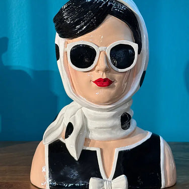 Audrey Resin Lady Vase