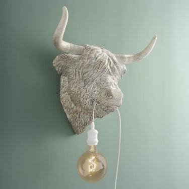 Cow Wall Lamp