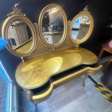 Versailles Triple Mirror Dressing Table
