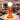 Thumbs Up Orange Table Lamp