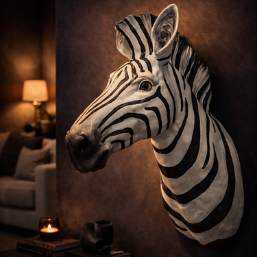 Zebra Head Wall Art