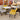 High Gloss Wood Effect Extending Dining Table