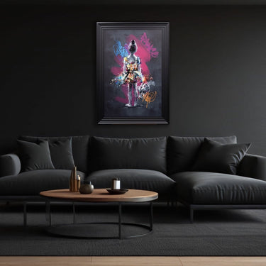 La Danseuse et le Nounours Wall Art