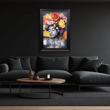 La Femme Aux Roses Wall Art