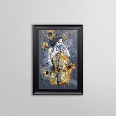 La Violoncelliste Wall Art