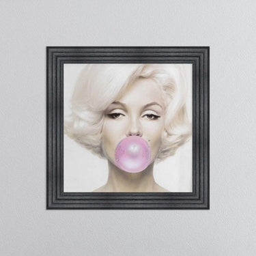 MARILYN MONROE BLOWING GUM WALL ART
