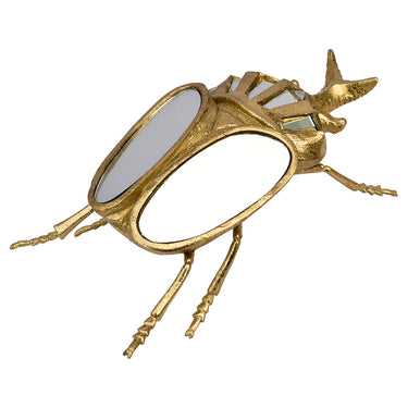 Gold Rhino Beetle Ornament