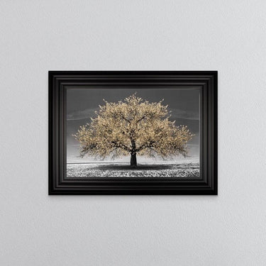 Champagne Cherry Tree Framed Wall Art