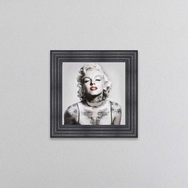 Marilyn Monroe Tattooed Framed Wall Art