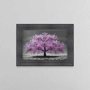 Pink Cherry Tree Framed Wall Art