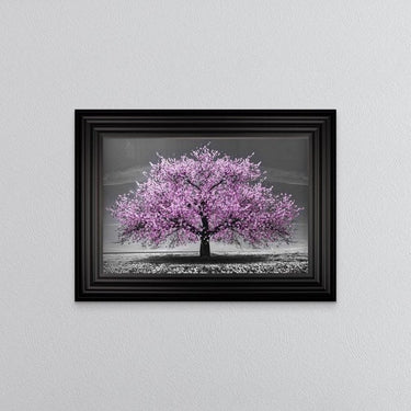 Pink Cherry Tree Framed Wall Art
