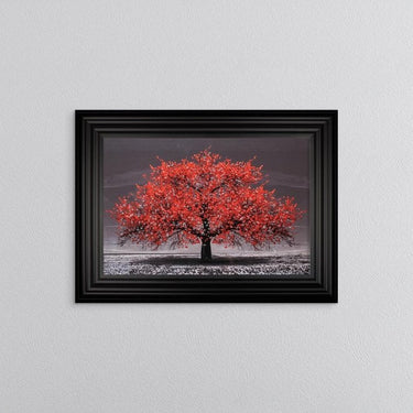 Red Cherry Tree Framed Wall Art