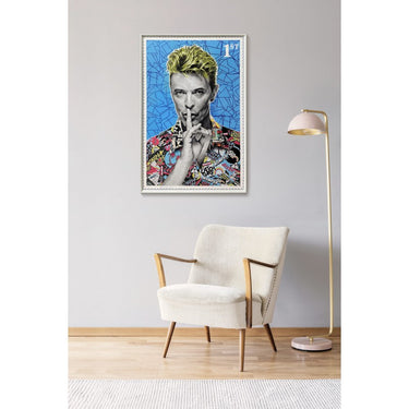 Bowie Stamp Wall Art