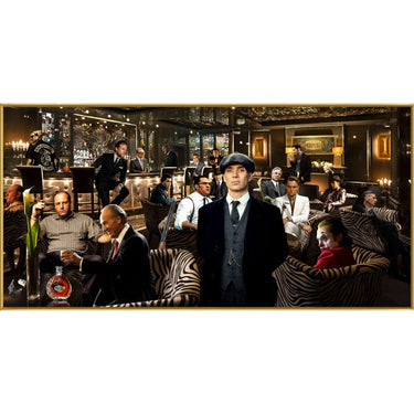 Gangsters Wall Art 160cm x 80cm